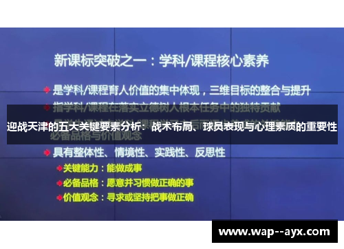 迎战天津的五大关键要素分析：战术布局、球员表现与心理素质的重要性